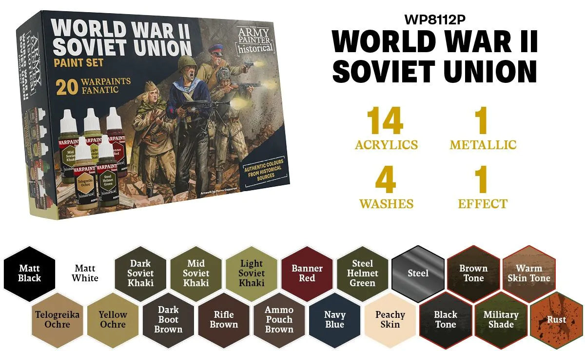Warpaints Fanatic Historical: WWII Soviet Union (Pre-Order)