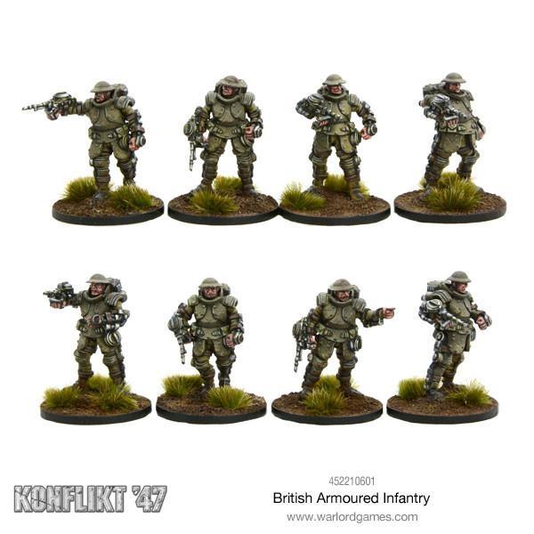 British Infantry Section